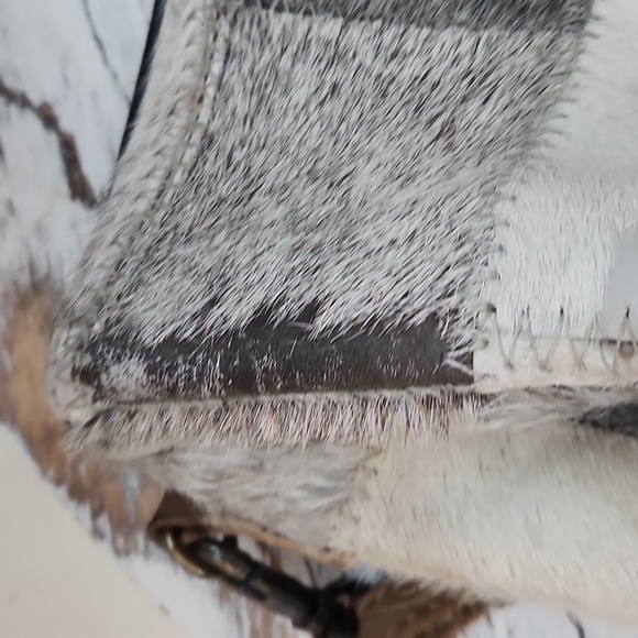 Myra Patchwork Cowhide Purse - Picture 5 of 10